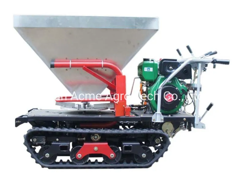 Crawler Self Propelled Fertilizer Spreading Machine