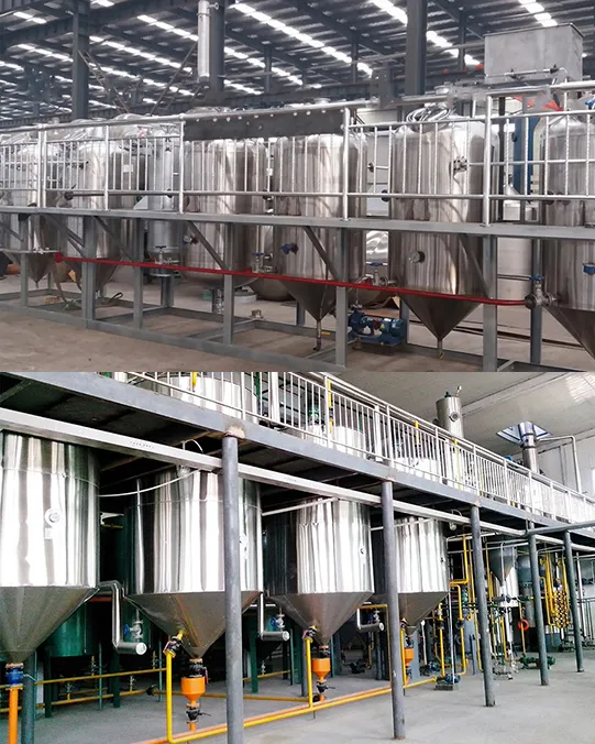 Crude Degummed Rapeseed Oil Refinery Machine; Refinery for Crude Degummed Rapeseed Oil