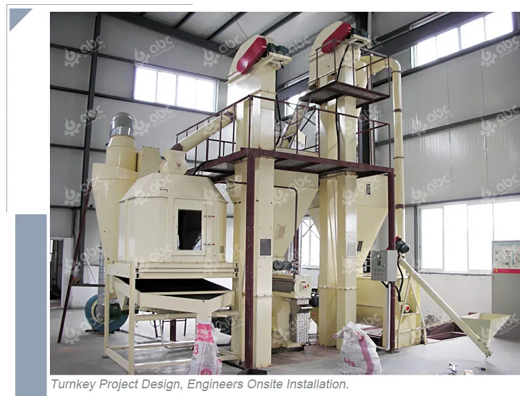 Customize 2t/H Straw Horse Feed Pellet Processing Machine for Philippine