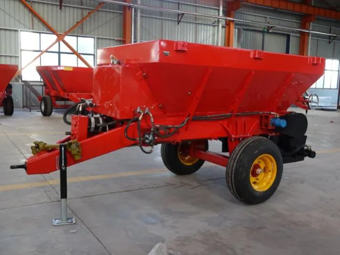 Double-Side Fertilizer Spreader Spreading Trailer
