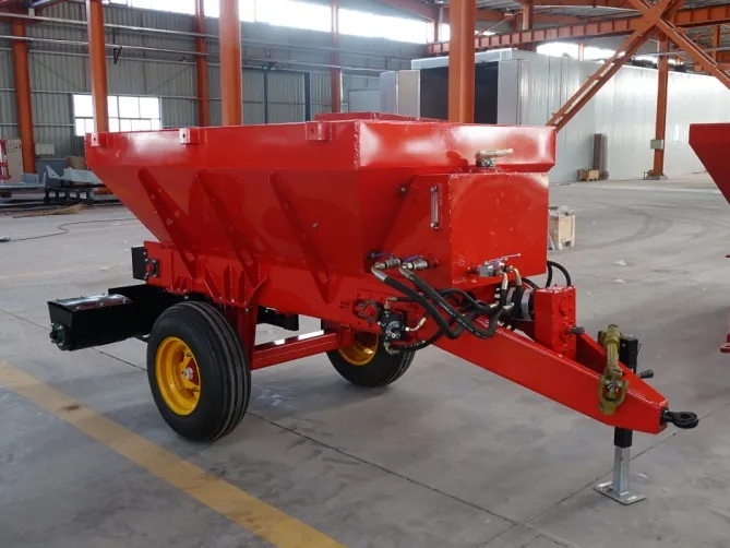 Double-Side Fertilizer Spreader Spreading Trailer
