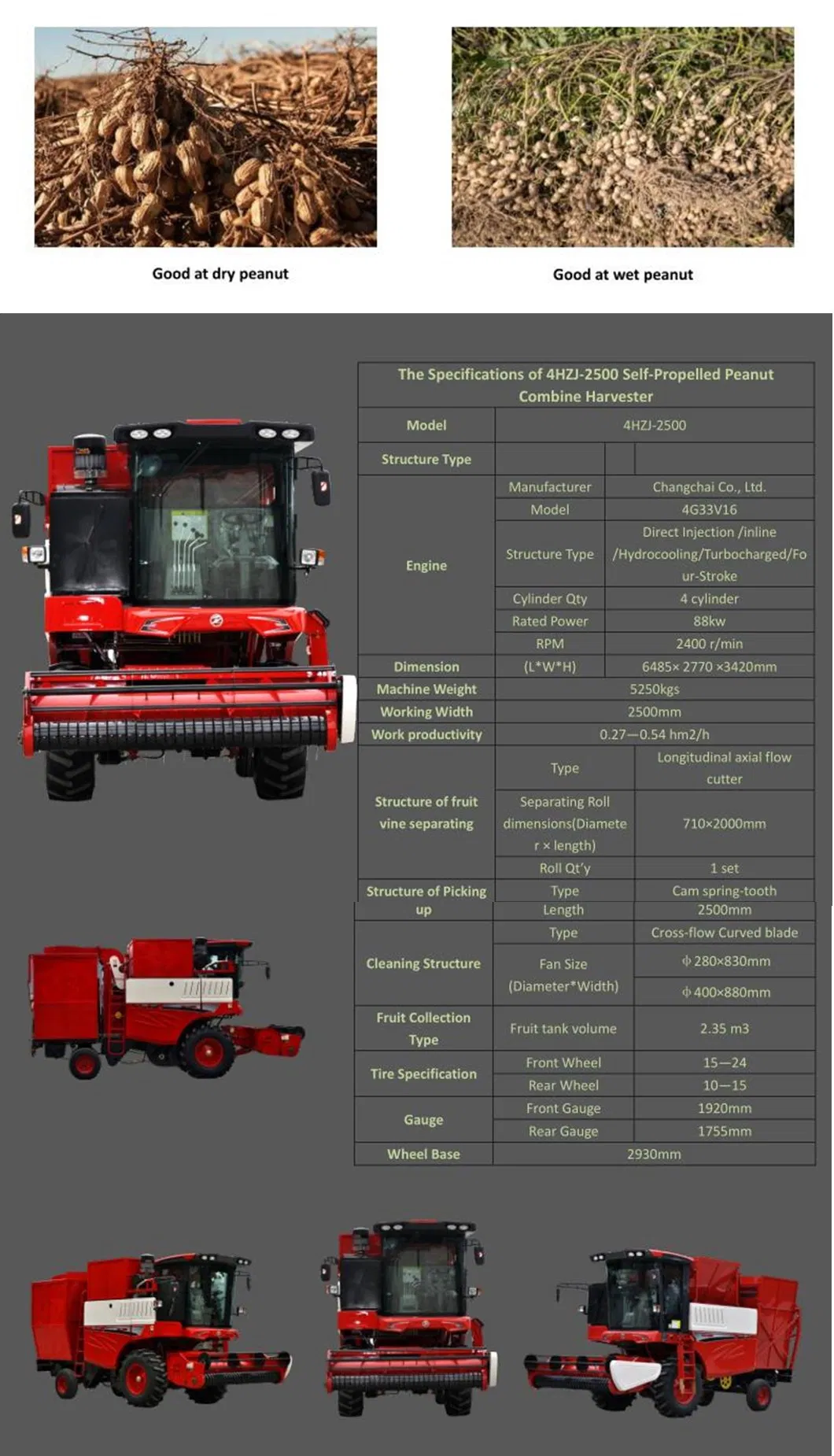 Dry Peanuts Picker / Wet Groundnut Picking Machine with Best Price