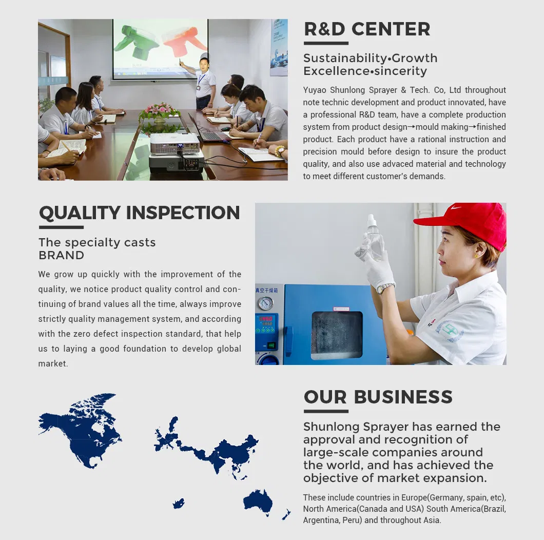 E-Commerce Stores All-Season Not Support Trigger Recyclable and Degradable 30% up PCR Foaming Sprayer SL Triggers SL-011c