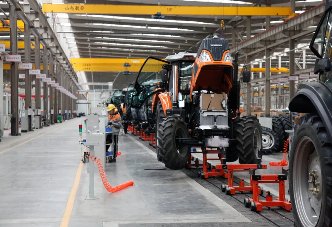 Ensign Sell 40HP Tractor with Tiller