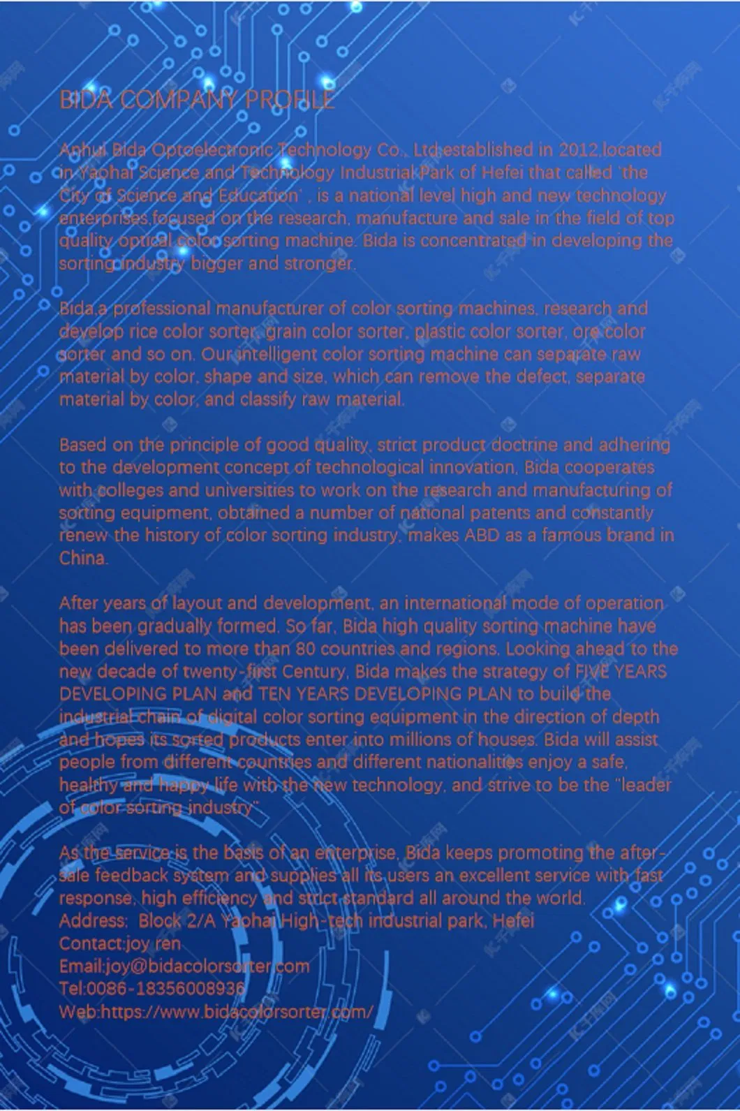 Factory Supply White Quinoa Color Sorter Machine