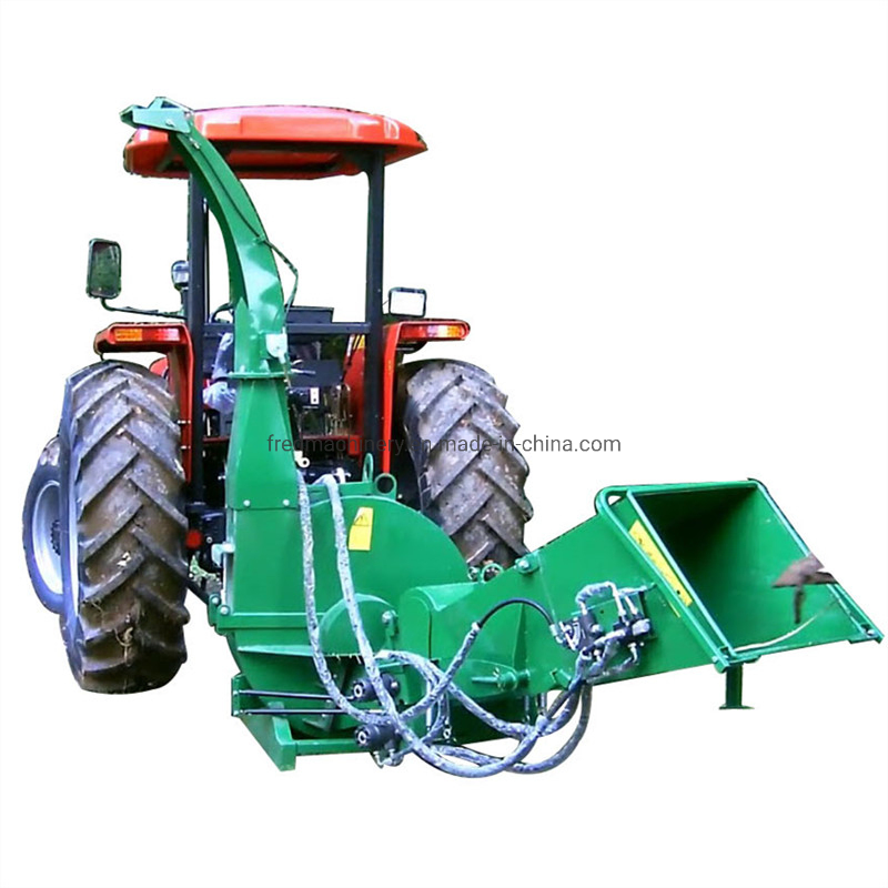 Factory Wholesale 9 Inches Hydraulic Wood Shredder 3PT Chipper Machine