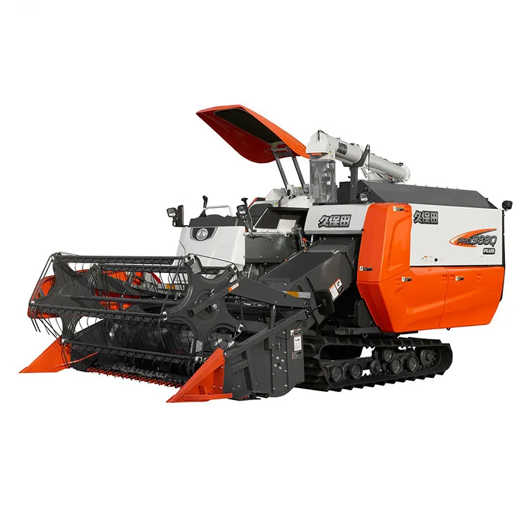 Farming Machinery 102HP Paddy Rice World Combine Harvester