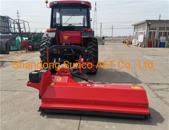 Flail Mower with Best Belts Changed System