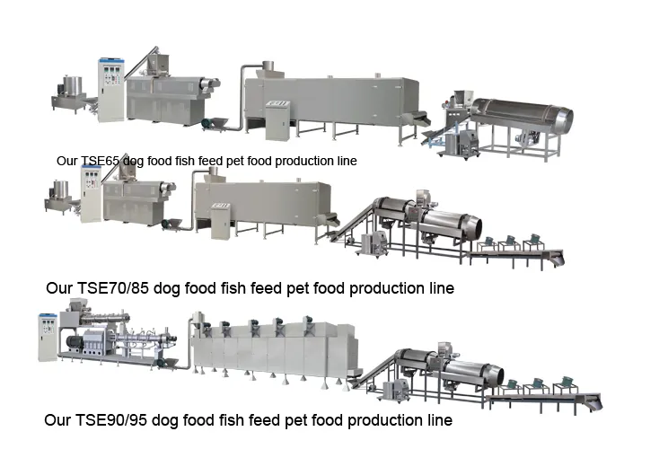 Floating and Sinking Fish Feed Pellet Extruder Machines