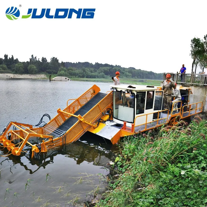 Floating Debris Collecting Ship/Aquatic Weed Skimmer/Aquatic Weed Mower Boat