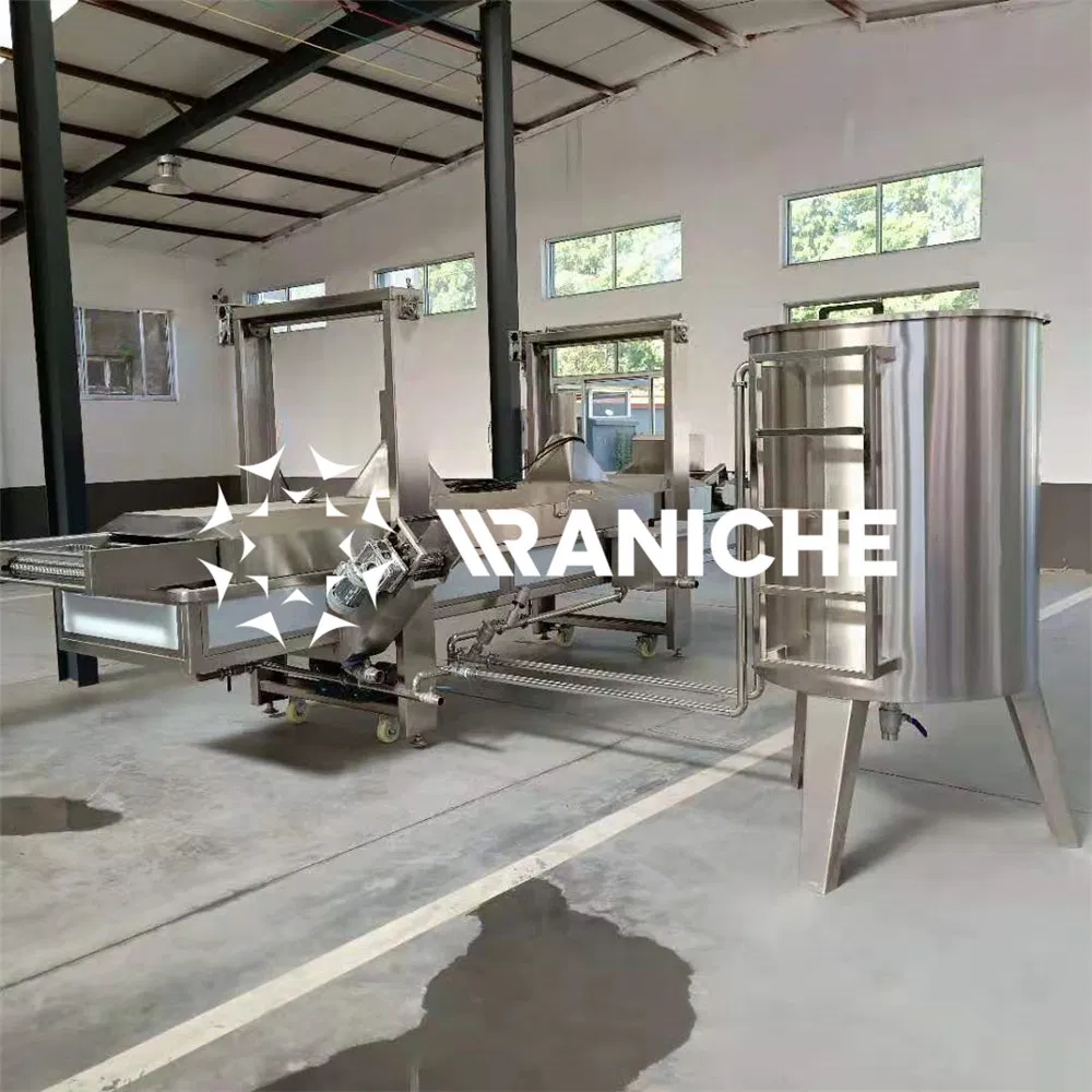 Food Processing Quick-Freezing Potato Frying Line Food Processing Line Chips Frying