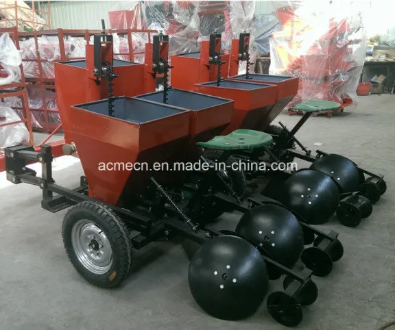 Four Rows of Potato Planter Tractor Tape Sow Seeds and Fertilizer