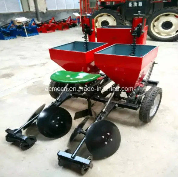 Four Rows of Potato Planter Tractor Tape Sow Seeds and Fertilizer