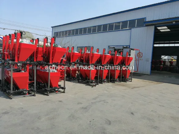 Four Rows of Potato Planter Tractor Tape Sow Seeds and Fertilizer