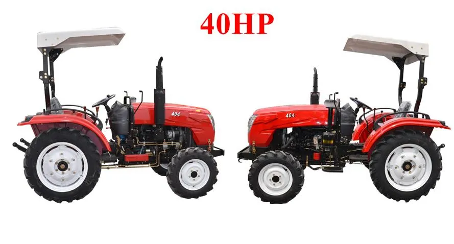 Front Shovel Cabin 50HP 55HP 60 HP 4 Wheel Drive Farm Tractor