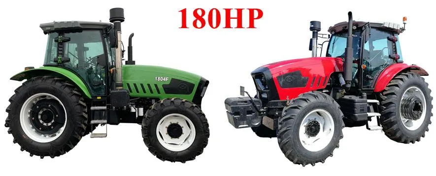 Front Shovel Cabin 50HP 55HP 60 HP 4 Wheel Drive Farm Tractor