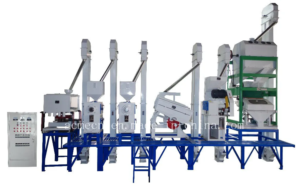Fully Automatic 20 Ton Per Day Combined Rice Mill Plant