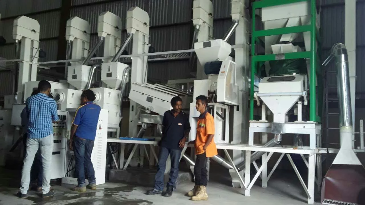 Fully Automatic 20 Ton Per Day Combined Rice Mill Plant