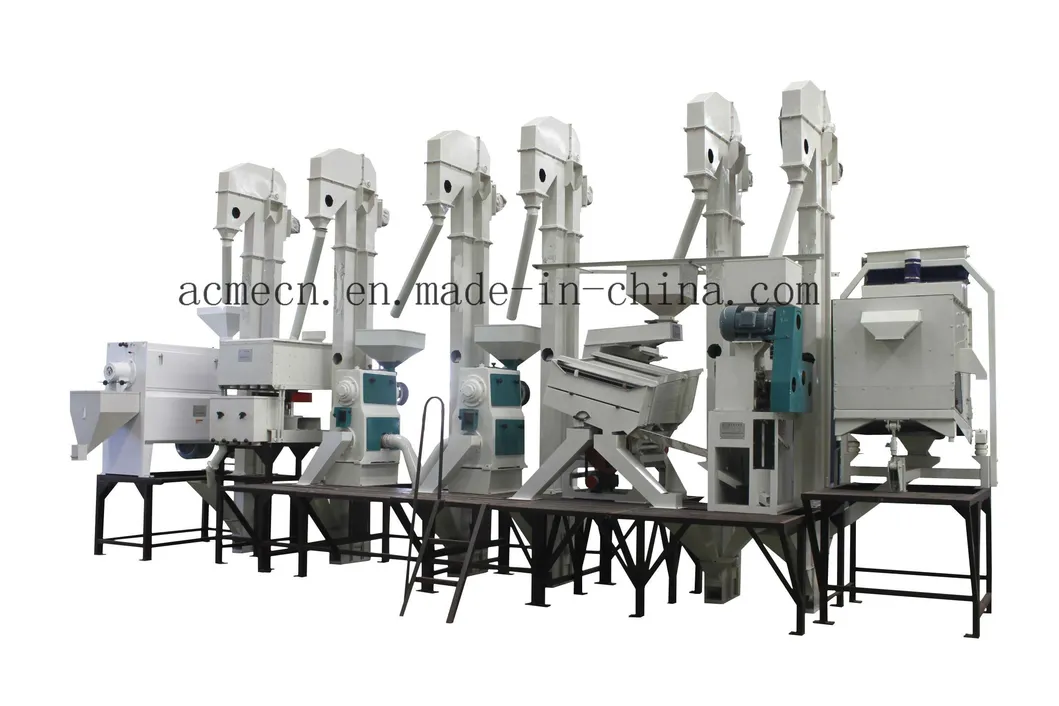 Fully Automatic 20 Ton Per Day Combined Rice Mill Plant