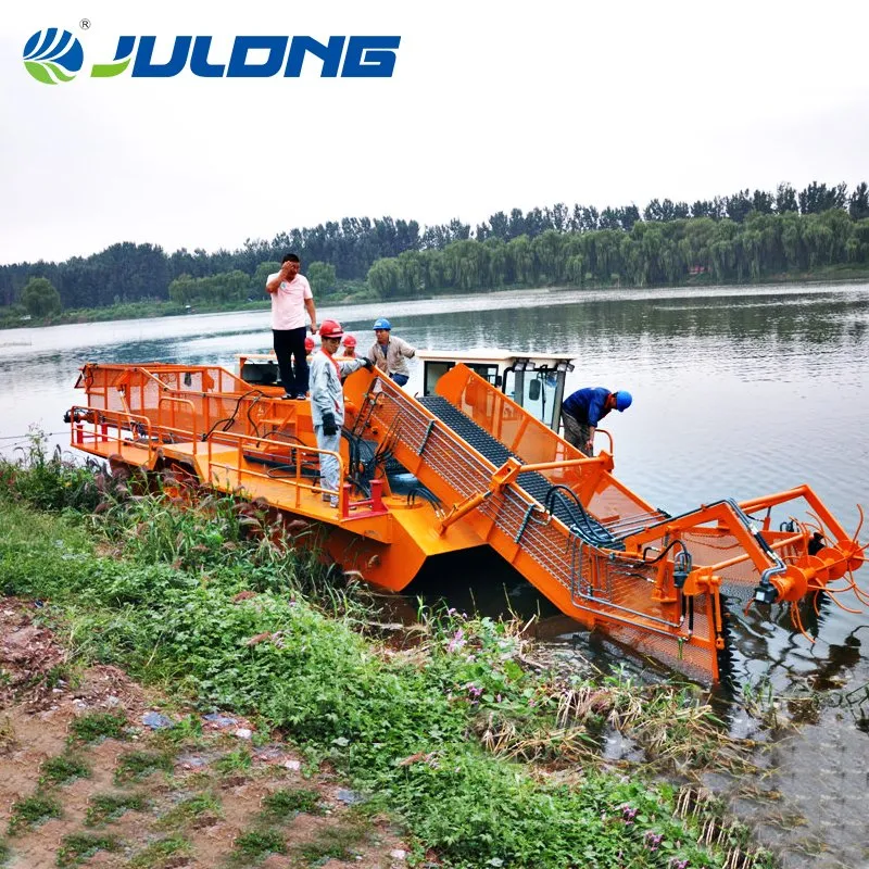 Garbage Cleaning Vessel/Floating Trash Skimmer/Aquatic Plant Harvester for Sale