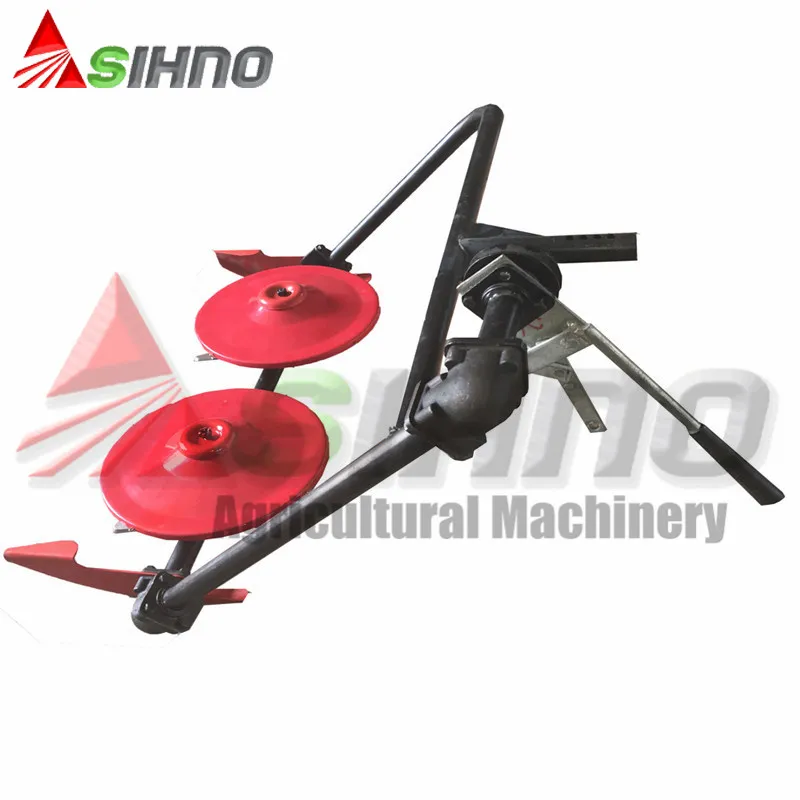 Gear Driven High Quality Hot Paingting Mini Rotary Disc Mower for Walking Tractor
