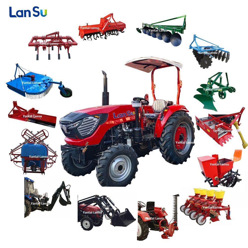 Good Quality 25HP 35HP 40HP 45HP 50HP 60HP 70HP 90HP 110HP 120HP 140HP 150HP Agriculture Farm Tractor