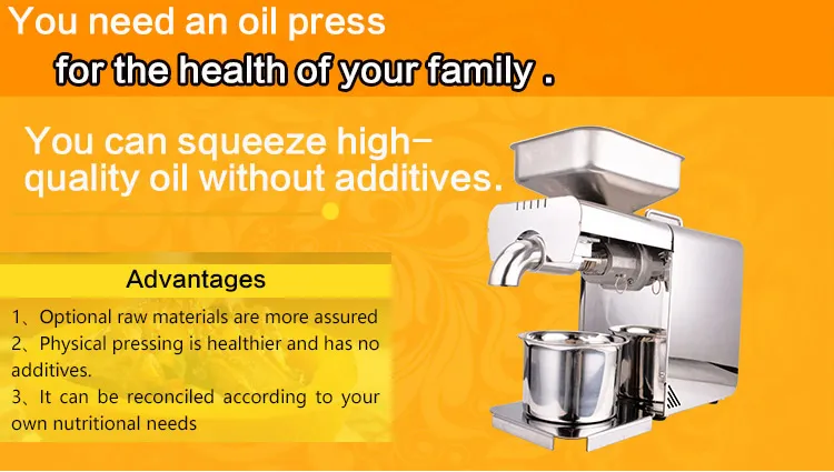 Gyl-80 6yl-80 300kg 6yl-80 Sesame Sunflower Peanut Coconut Diesel Coconut Hot and Cold Mini Oil Press Pressing Machine