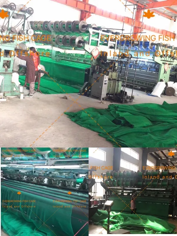 HDPE Floating Round PE Fishing Lake Volta 60m Net Cage