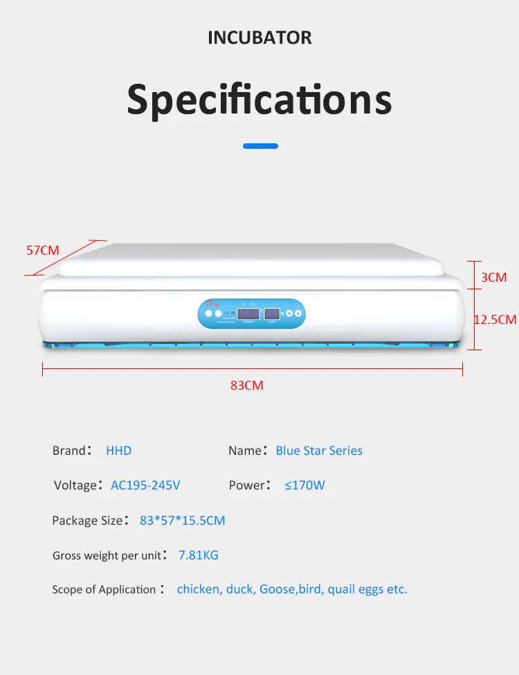 Hhd Bird Eggs Fertilized Parrots Puppy Incubator