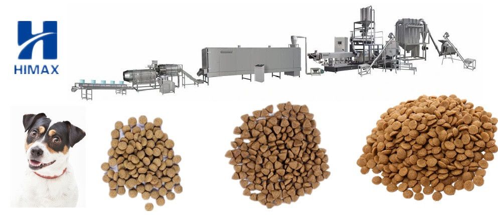 High Capacity Dry Cat Pet Food Production Line Fish Feed Dog Food Making Machine