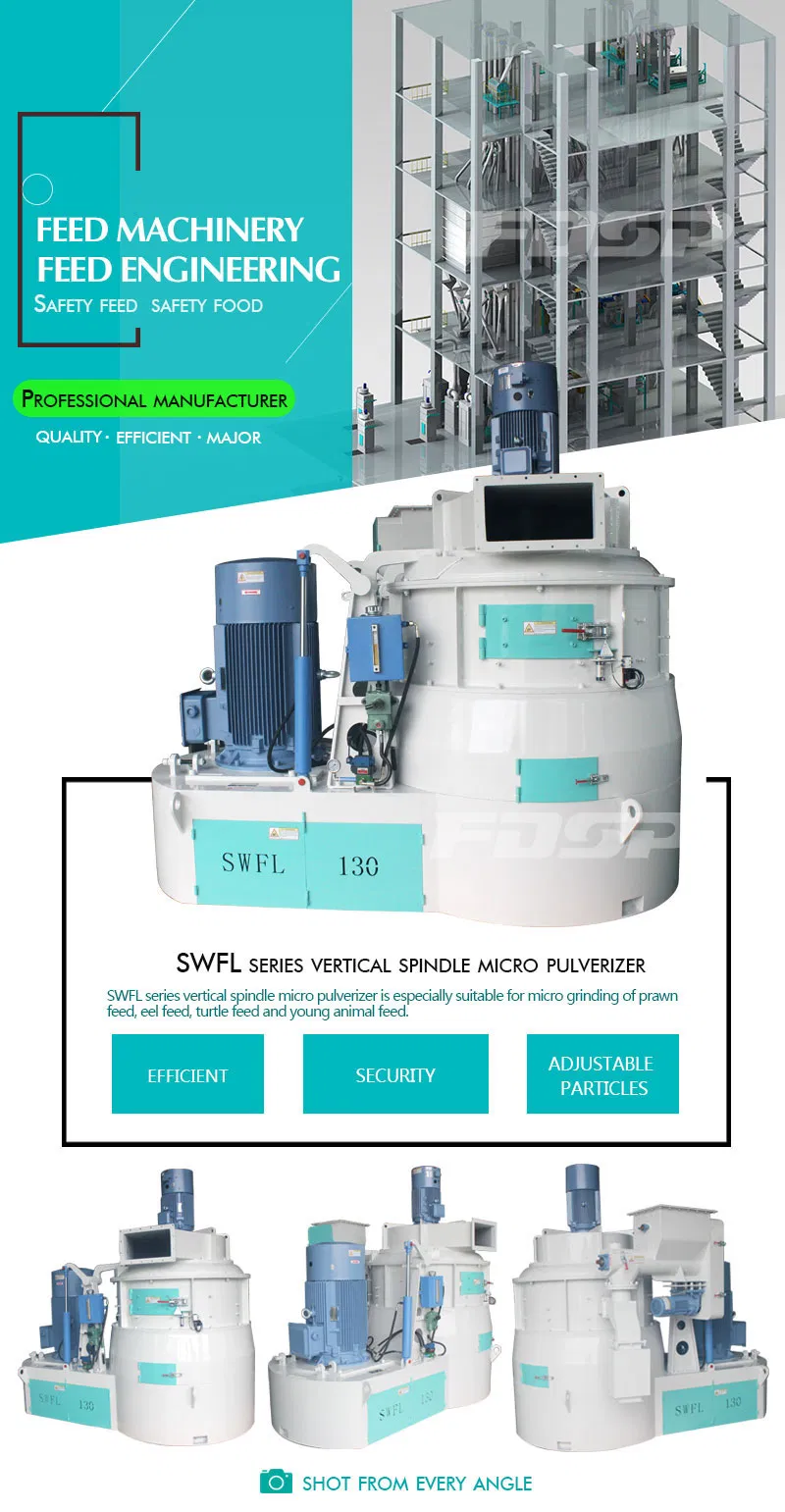 High Efficient Vertical Shaft Pulverizer for Fine Grinding