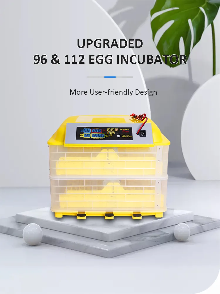 High Hatching Rate 96 Chicken Eggs Incubator for Sale Zimbabwe
