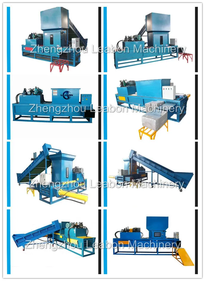 High Pressure Horizontal Hydraulic Fiber Sawdust Wood Shaving Compressor