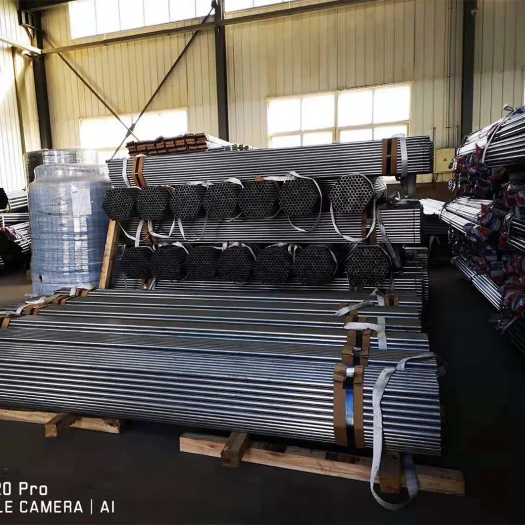 High Quality 4 Holes Chicken Feeding Line Hot Dipped Galvanized Pipe for Poultry House