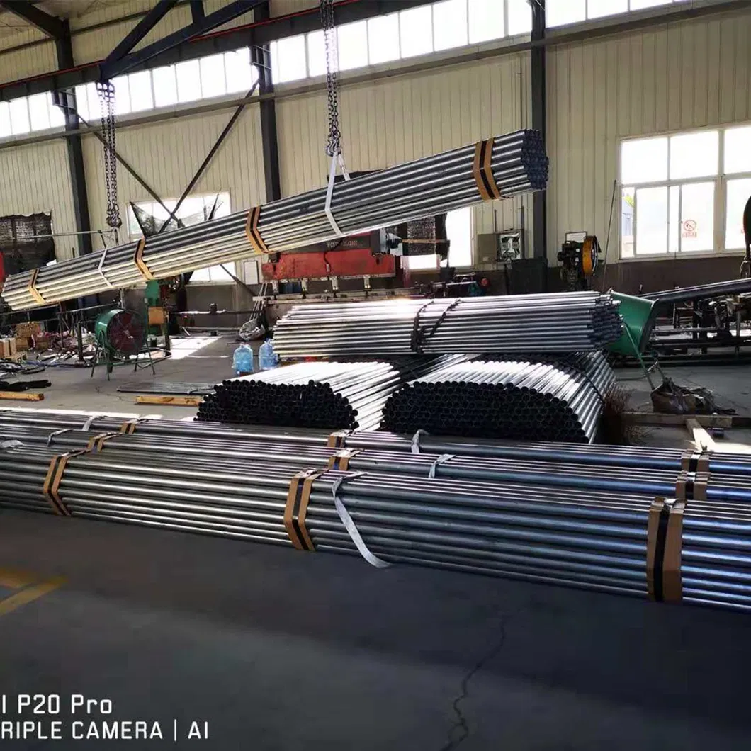 High Quality 4 Holes Chicken Feeding Line Hot Dipped Galvanized Pipe for Poultry House