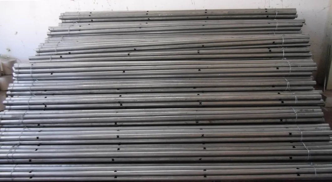 High Quality 4 Holes Chicken Feeding Line Hot Dipped Galvanized Pipe for Poultry House