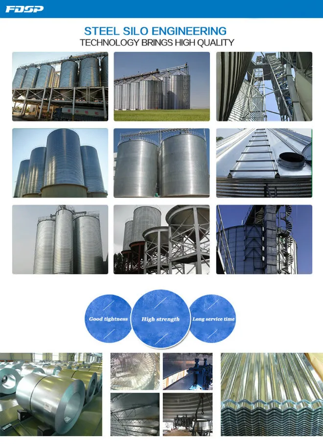 High-Quality Bolted Silos for Grain