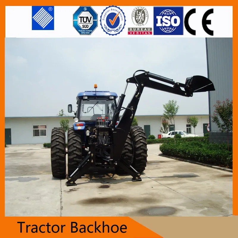 High Quality Factory Supply Lw-8 Backhoe Loader Matched 45HP-60HP Small Tractor