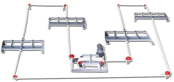 High Quality Manure Cleaning Equipment Slurry Scraper Machine for Sale