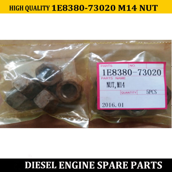 High Quality of Yanmar Combine Harvester Spare Parts 1e8380- 73020 M14 Nut