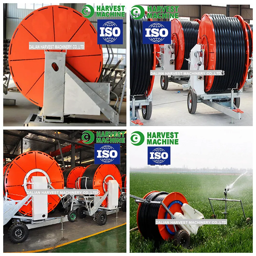Hose Reel Irrigation System for Watering Farm Land