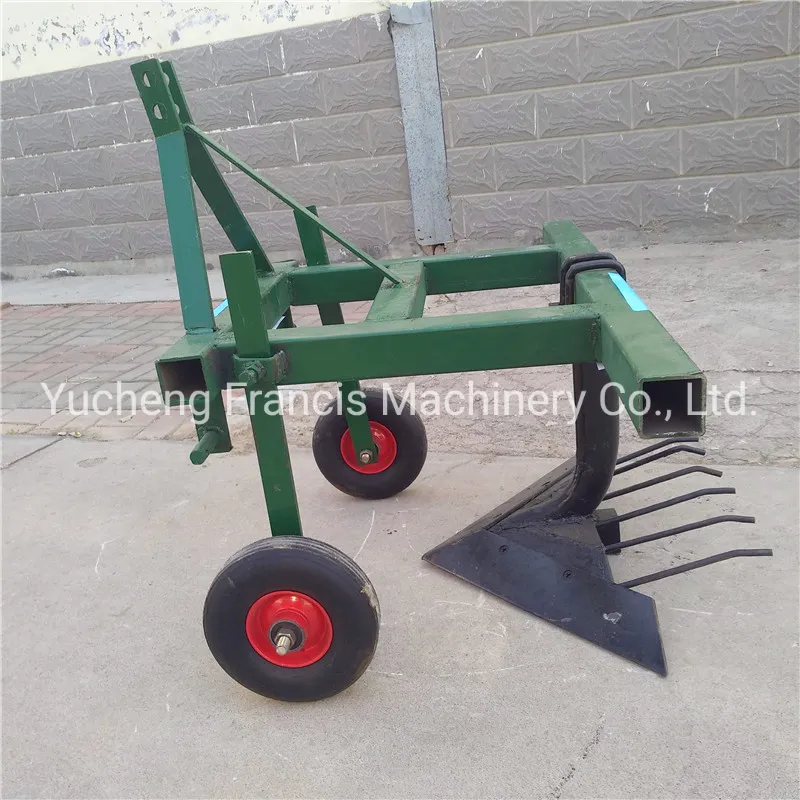 Hot Sale of Small Four Wheels Simple Potato Harvest, Sweet Potato Harvest Plough, Small Agricultural Harvest Machinery