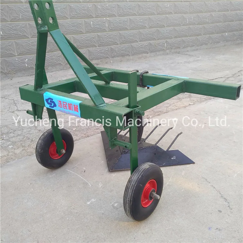 Hot Sale of Small Four Wheels Simple Potato Harvest, Sweet Potato Harvest Plough, Small Agricultural Harvest Machinery
