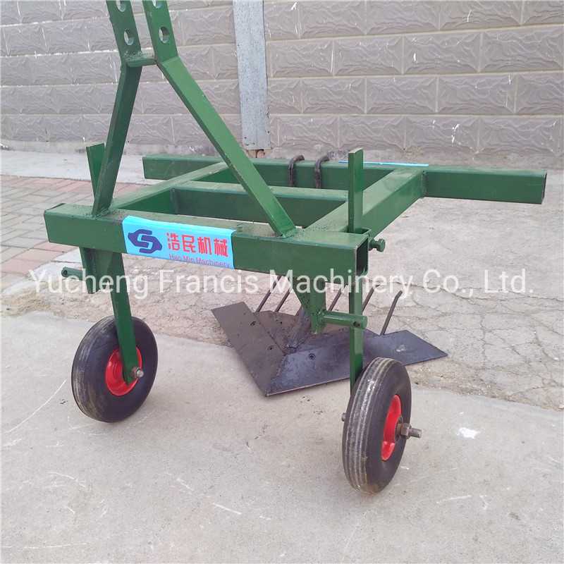 Hot Sale of Small Four Wheels Simple Potato Harvest , Sweet Potato Harvest Plough, Small Agricultural Harvest Machinery