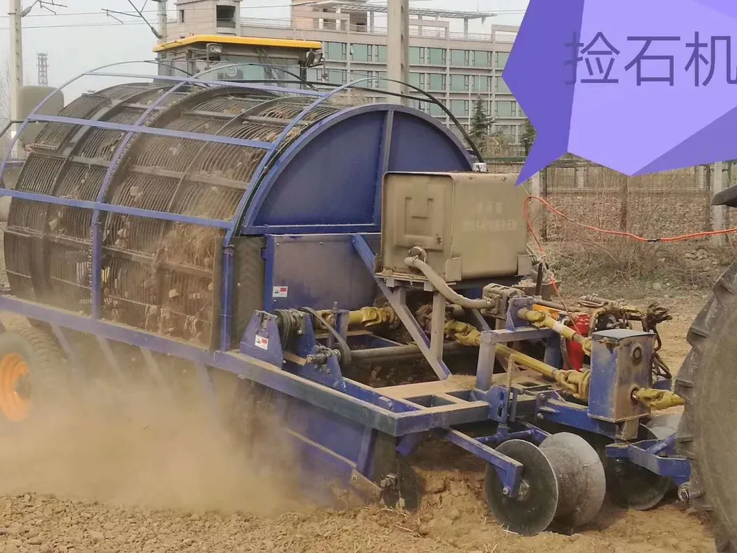 Hot Sale of Stone Pick up Machine, Rock Collecting Machine, Soil Blocks Collecting Machine