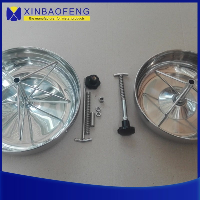 Hot Sale Pig Farm Equipment Nursery Fatten Pen Used Stainless Steel Pig Trough Feeders