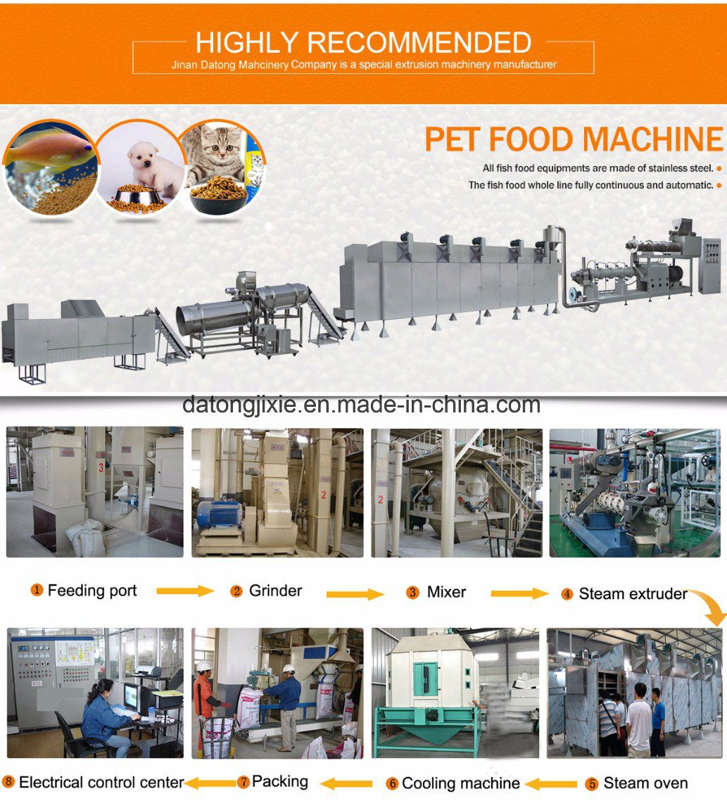 Hot Selling Floating Fish Feed Extruder Machine Pellet Processing Machine