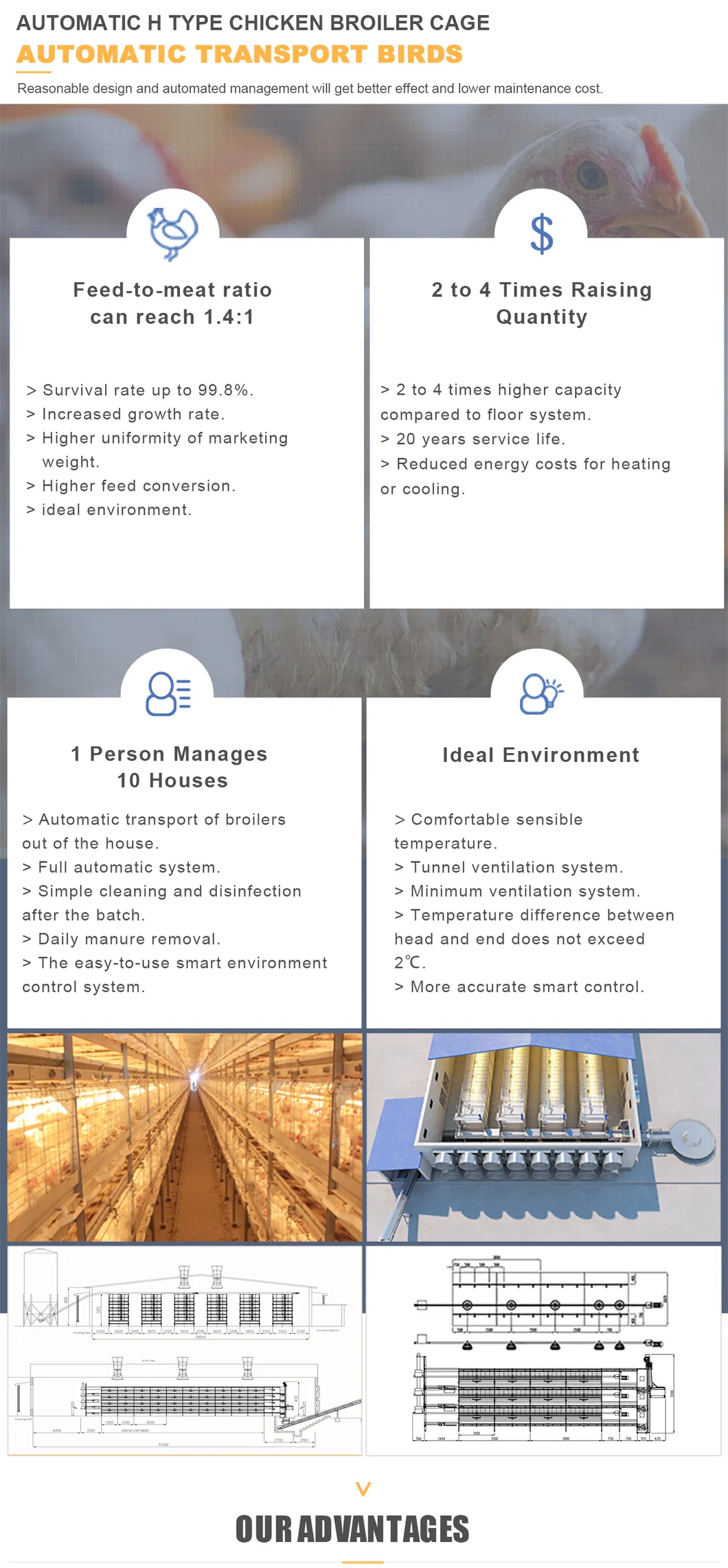 Husbandry Machinery Stockline Silo in Poultry Livestock