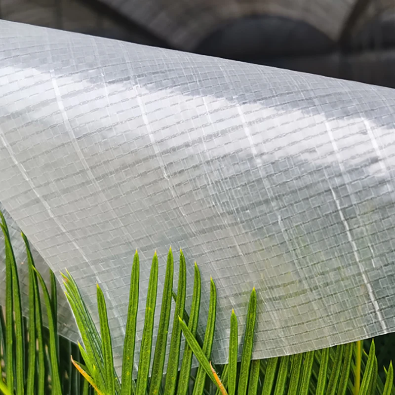 Clear Greenhouse Woven Tarpaulin