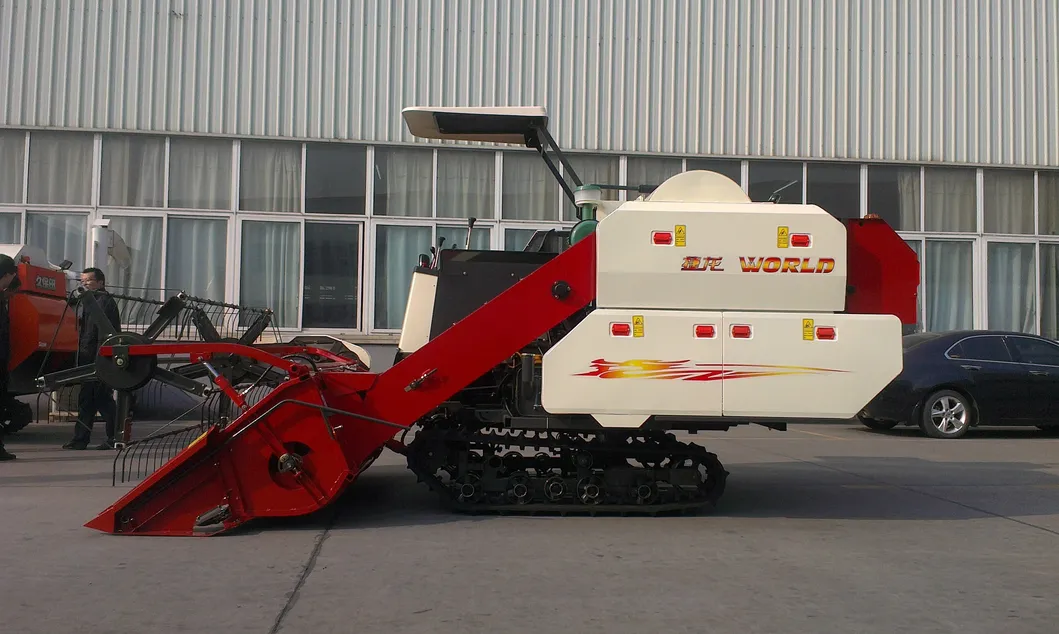 Jielong Fast Harvesting Small Grain Tank 65HP Harvester